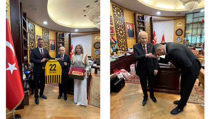 MHP Keşan İlçe Başkanı Kurnaz, Genel Başkan Devlet Bahçeli’yi ziyaret etti